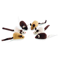 Precious Paws Mini Mice Cat Toy (6 Pack)
