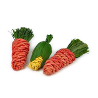 Edible Chew Corn & Carrots (3 Pack)