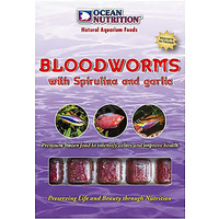 Ocean Nutrition Frozen Bloodworm with Spirulina & Garlic 100g