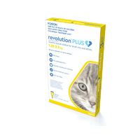 Revolution Plus Small Cat 1.25-2.5kg (3 Pack)