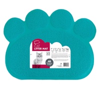 Cat Litter Mat Blue