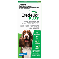 Credelio Plus Large Dog 11 - 22kg (3 Pack)