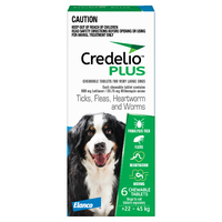 Credelio Plus 22-45kg Blue 6 pack