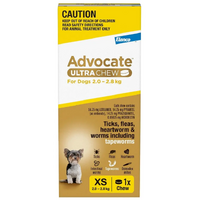 Advocate Ultra Chew Extra Small 2.0-2.8KG (1pk)
