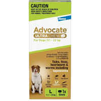 Advocate Ultra Chew Large 11.1-22KG (1pk)