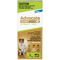 Advocate Ultra Chew Large 11.1-22KG (3pk)