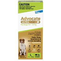 Advocate Ultra Chew Large 11.1-22KG (6pk)