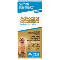 Advocate Ultra Chew Extra Large 22.1-45KG (6pk)