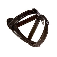 EzyDog Chest Plate Harness Black Large