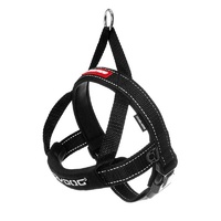 EzyDog Quick Fit Harness Black Large