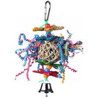 Hanging Wicker Crinkle Little Star Wicker Balls