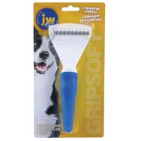 JW GripSoft Dematting Dog Brush
