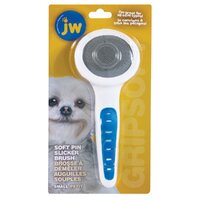 JW Gripsoft Slicker Dog Brush With Soft Pins Small