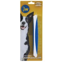 JW Gripsoft Rotating Dog Comb