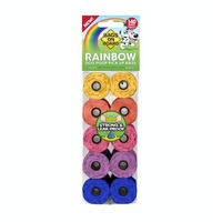 Bag Poo Refills Rainbow (10 Rolls)