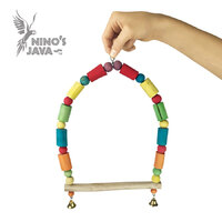Nino's Java Rainbow Swing Bird Toy
