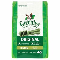 Greenies Original Dog Treat Teenie 340g