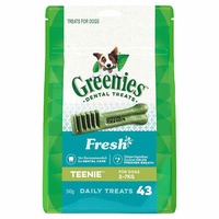Greenies Fresh Dental Dog Treats Teenie 340g