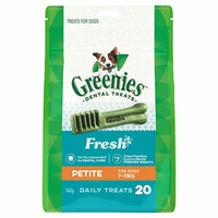 Greenies for Dogs Fresh Mint Petite 340g