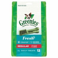 Treat Dog Greenies Fresh Reg 340g