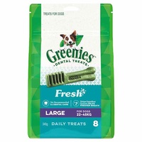 Greenies Fresh Dental Dog Treats Large 340g