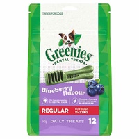 Greenies Blueberry Dental Dog Treats Regular 340g