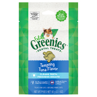 Greenies Feline Dental Cat Treats Tempting Tuna 60g
