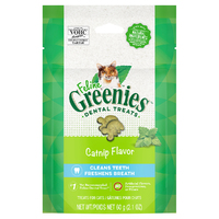 Greenies Feline Dental Cat Treats Catnip 60g