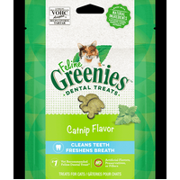 Greenies Feline Dental Cat Treats Catnip 130g