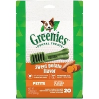 Greenies Sweet Potato Dental Dog Treats Petite 340g
