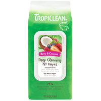 Tropiclean - Tropiclean Deep Cleaning Wipes (100 Pack)