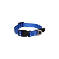 Rogz Utility Collar Medium Blue