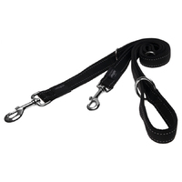 Lead Rogz Multi Lead Black Med 16mm