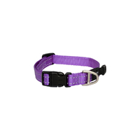 Rogz Utility Collar Purple Medium