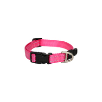 Rogz Utility Collar Pink Medium