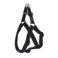 Harness Rogz Reflect Lg Blk Chest