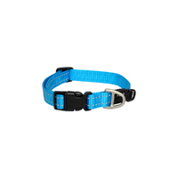 Rogz Utility Collar Turquoise Medium