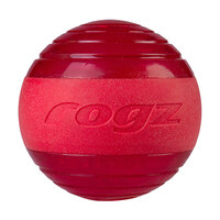 Rogz Squeekz Ball Red