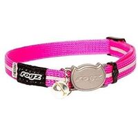 Rogz Reflecto Cat Safety Collar Xsmall Pink