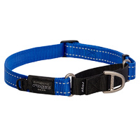 Rogz Control Collar Web Blue Medium