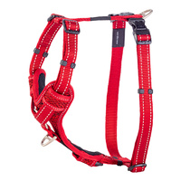 Harness Rogz Control Red Med