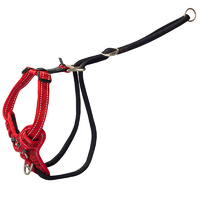 Harness Rogz Stop Pull Red Lge