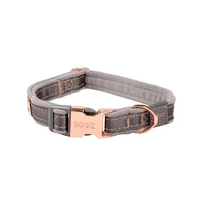 Rogz Urban Classic Dog Collar Dove Grey Medium