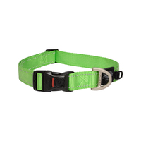 Rogz Utility Classic Collar Lime XL