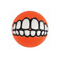 Dog Toy Ball Grinz Rogz Med Orange