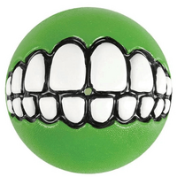 Dog Toy Ball Grinz Rogz Sml Lime