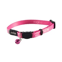 Rogz Kitten Collar Hearts Pink