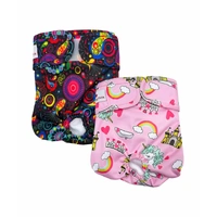Washable Dog Nappies 2pk Xsmall Pink/Purple