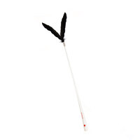 Vetreska Teaser Wand Feather with Laser