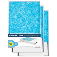 PetSafe Scoopfree Litter Tray Blue Crystals 3pack
